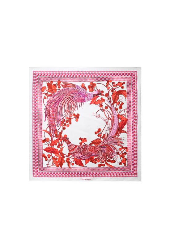 26SS 살바토레 페라가모 머플러/스카프 310199 780279003 IVORY red