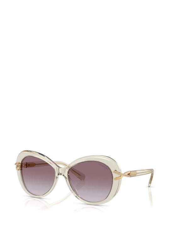 26FW 스와로브스키 선글라스 SK6026 30038H TRANSPARENT BEIGE - SWAROVSKI