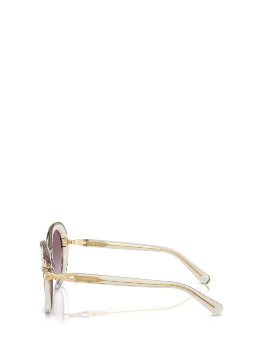 26FW 스와로브스키 선글라스 SK6026 30038H TRANSPARENT BEIGE - SWAROVSKI