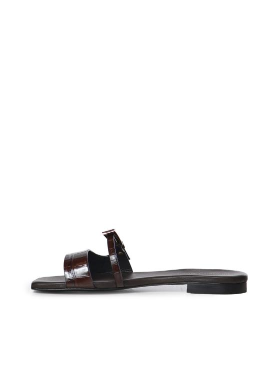 26SS 줄리아노 갈리아노 뮬/슬리퍼 GD16B COCCO FOND BROWN - GIULIANO GALIANO
