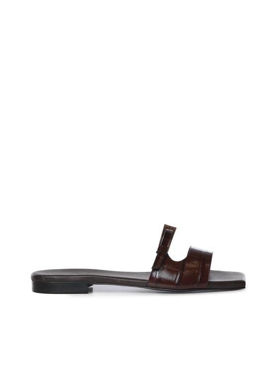 26SS 줄리아노 갈리아노 뮬/슬리퍼 GD16B COCCO FOND BROWN