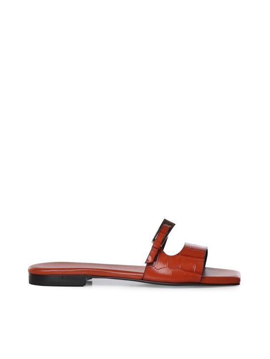 26SS 줄리아노 갈리아노 뮬/슬리퍼 GD16B COCCO CERALACCA RED