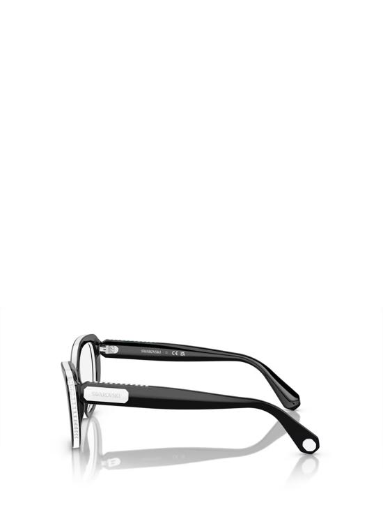 26FW 스와로브스키 안경 SK2014 1015 BLACK WHITE - SWAROVSKI