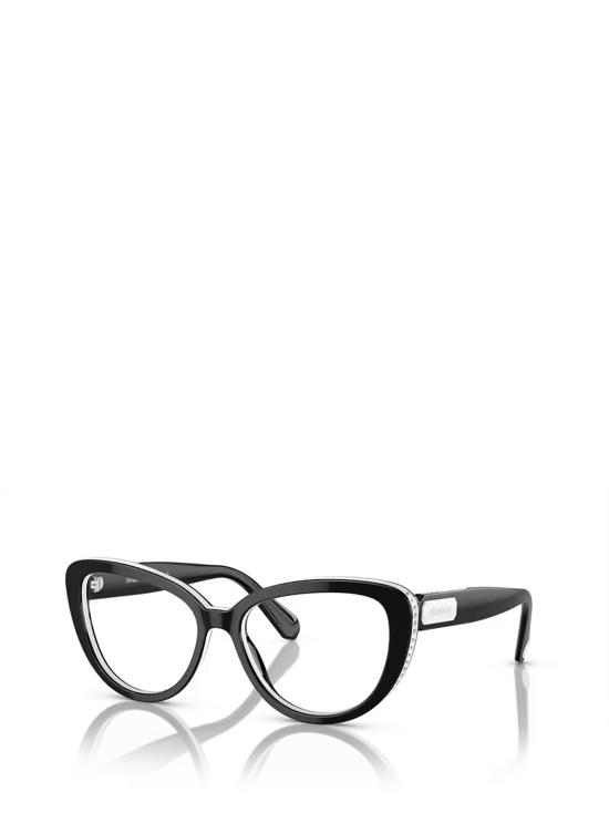 26FW 스와로브스키 안경 SK2014 1015 BLACK WHITE - SWAROVSKI