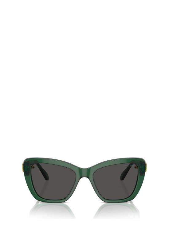 26FW 스와로브스키 선글라스 SK6018 104587 TRANSPARENT DARK GREEN