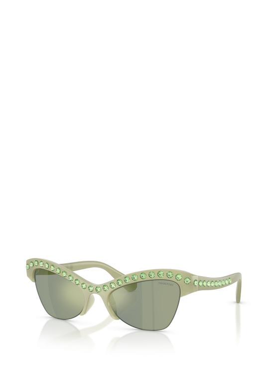 26FW 스와로브스키 선글라스 SK6043 10746R MILKY GREEN - SWAROVSKI