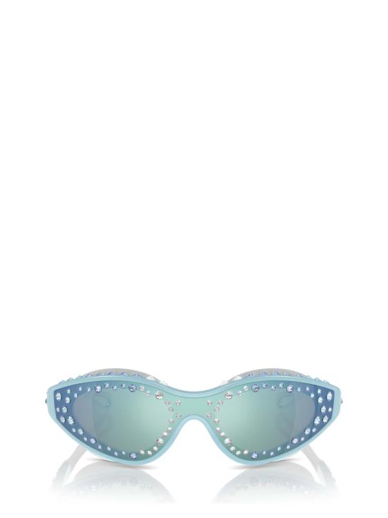 26FW 스와로브스키 선글라스 SK6024 105255 LIGHT BLUE WHITE