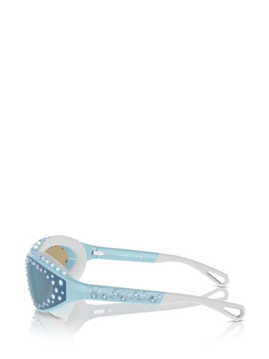 26FW 스와로브스키 선글라스 SK6024 105255 LIGHT BLUE WHITE - SWAROVSKI