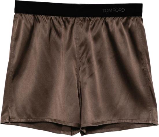 26SS 톰포드 숏팬츠 8059552872582 BROWN