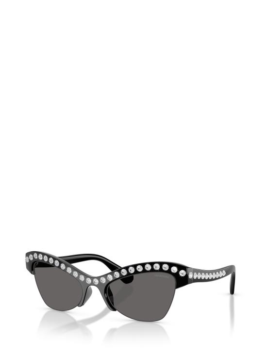 26FW 스와로브스키 선글라스 SK6043 100187 BLACK - SWAROVSKI
