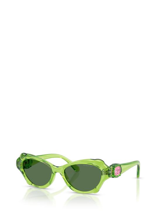 26FW 스와로브스키 선글라스 SK6050 108971 TRANSPARENT GREEN - SWAROVSKI