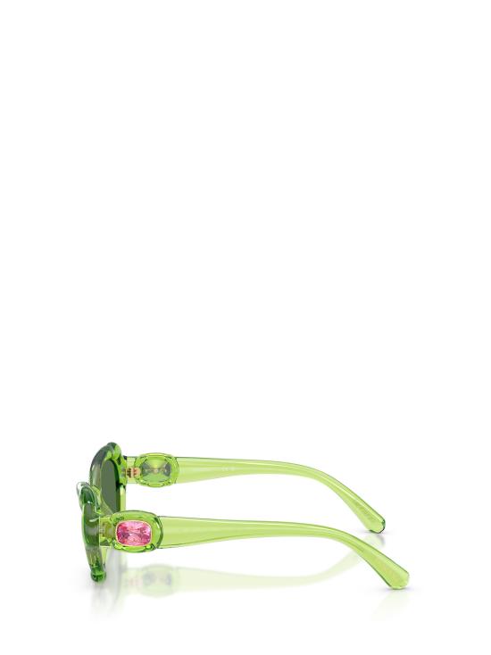 26FW 스와로브스키 선글라스 SK6050 108971 TRANSPARENT GREEN - SWAROVSKI