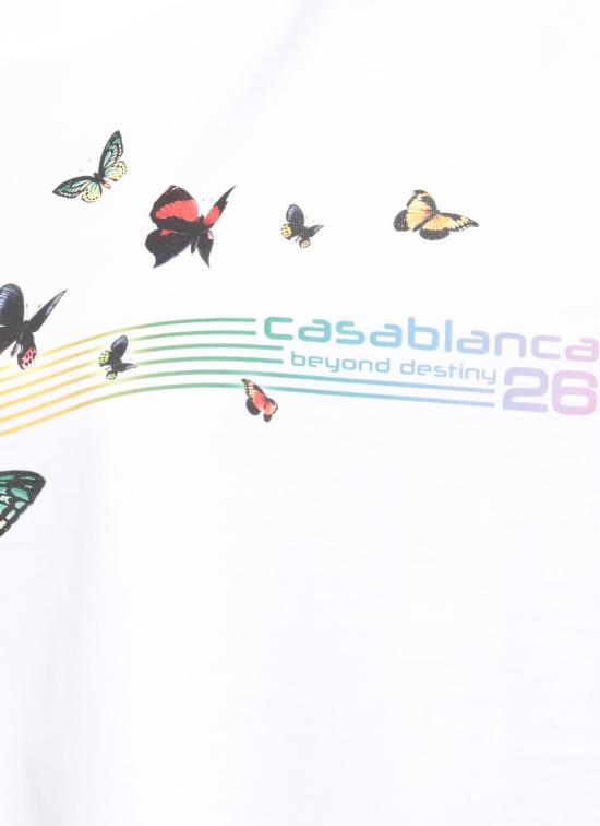 26SS 카사블랑카 반팔 티셔츠 5056810793514 WHITE - CASABLANCA