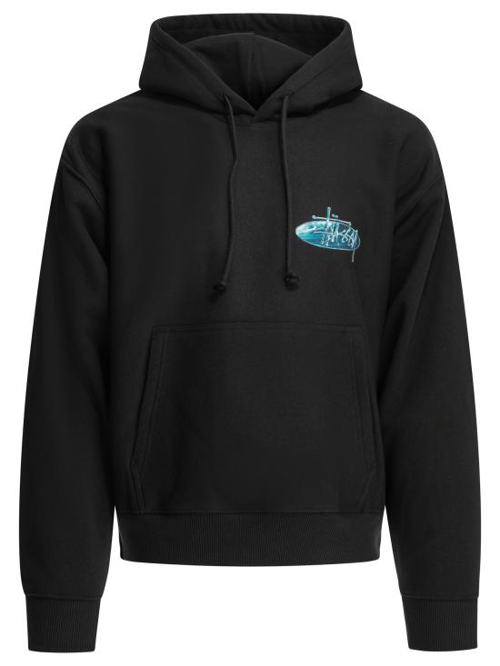 26SS 스투시 후드 티셔츠 19251810001 Black