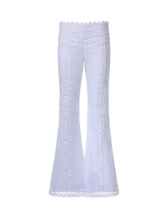 26SS 차로루이즈 플레어 팬츠 261501 WHITE