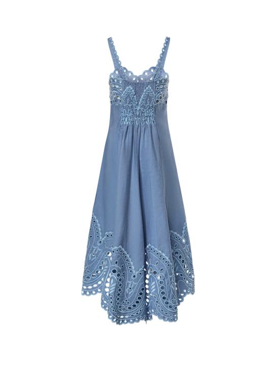 26SS 차로루이즈 롱 원피스 263612 BLUE Blue - CHARORUIZ