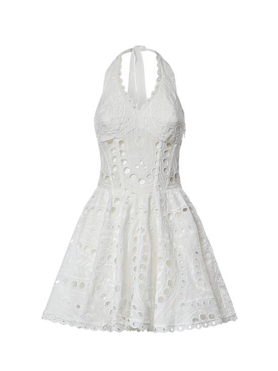 26SS 차로루이즈 숏 원피스 263604 WHITE