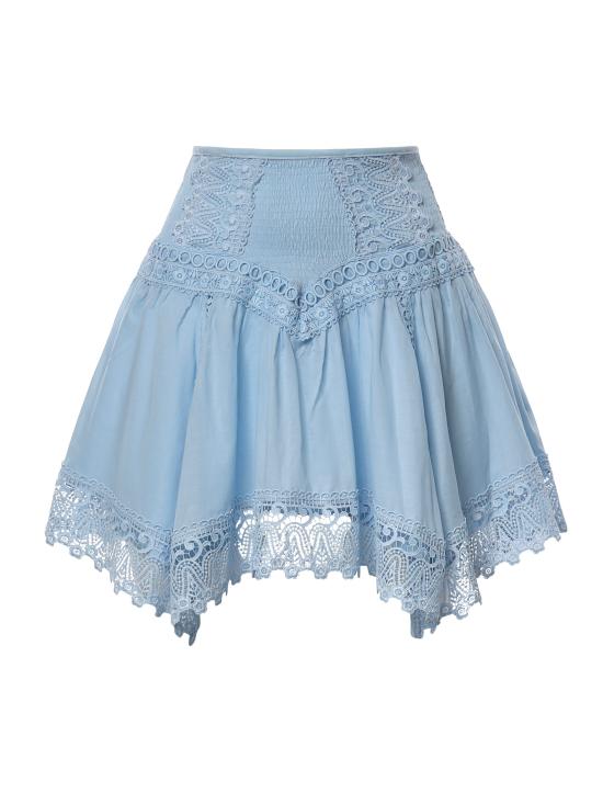 26SS 차로루이즈 미디 스커트 261400 BLUE Blue