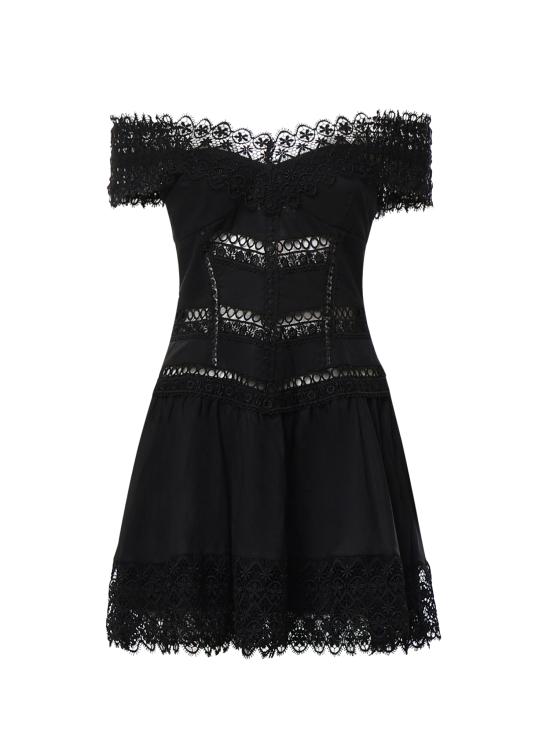 26SS 차로루이즈 숏 원피스 261605 BLACK