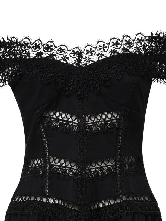 26SS 차로루이즈 숏 원피스 261605 BLACK - CHARORUIZ