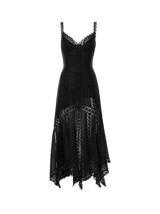 26SS 차로루이즈 롱 원피스 261621 BLACK