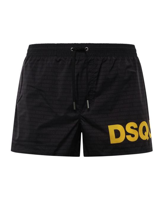 26SS 디스퀘어드2 스윔팬츠 D7B5C6600 014 Black YELLOW