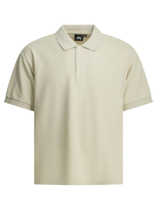 26SS 스투시 폴로 티셔츠 11403671230 OFF WHITE