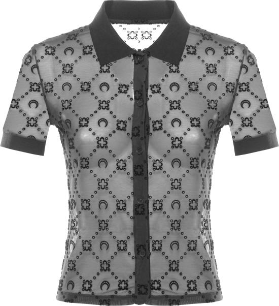 26SS 마린세르 블라우스 WSI037ACJER0005BK99 BLACK