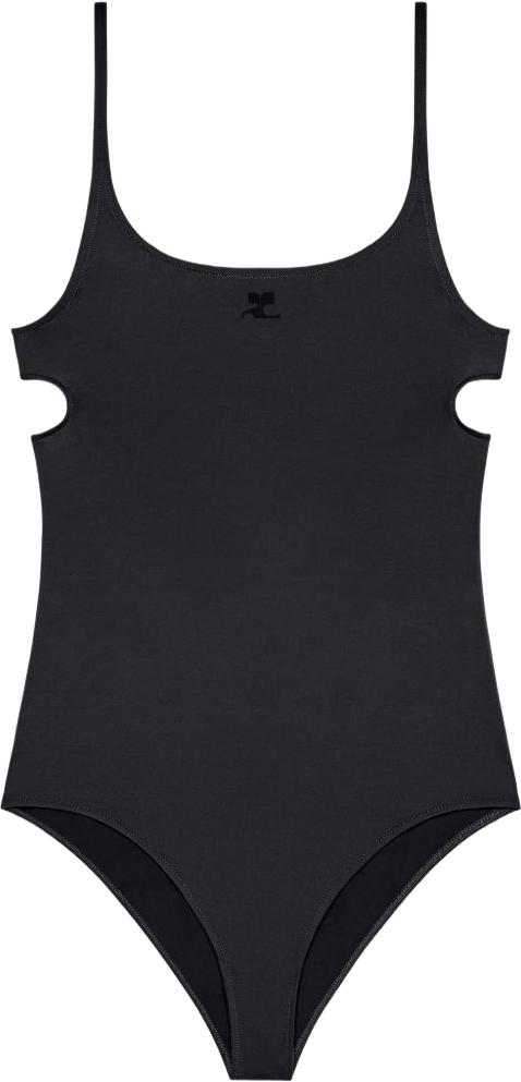 26SS 쿠레쥬 바디수트 티셔츠 126JMB053PA00439999 BLACK