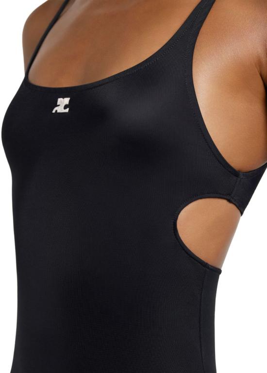 26SS 쿠레쥬 원피스 수영복 126JMB053PA00439999 BLACK - COURREGES