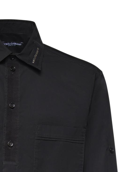 26SS 돌체앤가바나 긴팔 셔츠 G5OE1T FUFIPN0000 BLACK - DOLCE & GABBANA