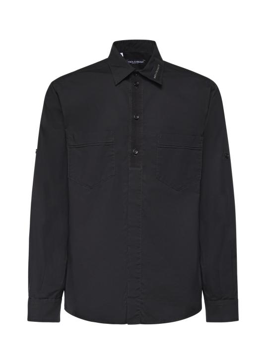 26SS 돌체앤가바나 긴팔 셔츠 G5OE1T FUFIPN0000 BLACK