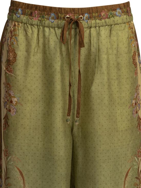 26FW 짐머만 팔라초 팬츠 6251PSS262KHSF Green - ZIMMERMANN