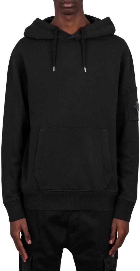 26SS 씨피 컴퍼니 후드 티셔츠 20CMSS037A110044G999 BLACK