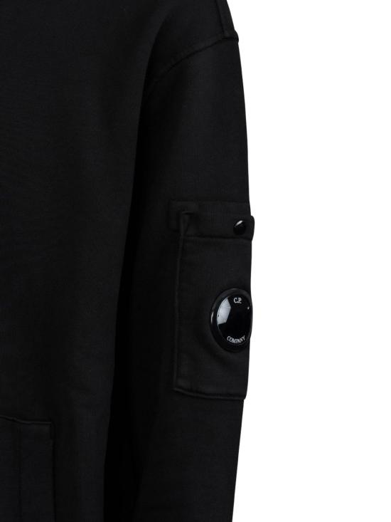 26SS 씨피 컴퍼니 후드 티셔츠 20CMSS037A110044G999 BLACK - C.P. COMPANY