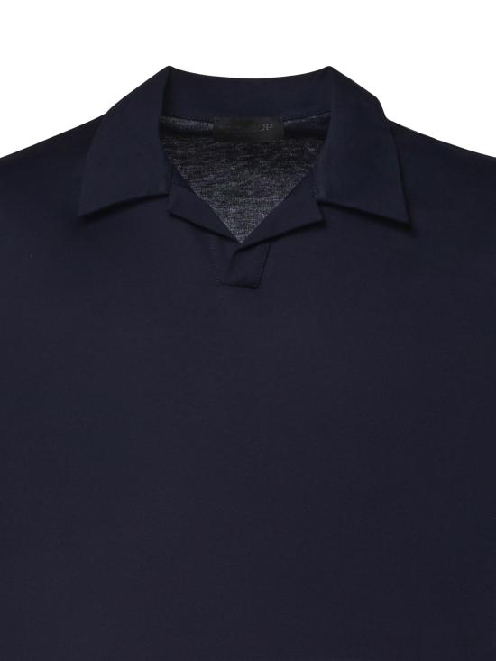 26SS 돈답 폴로 티셔츠 US330 JF0271UXXX890 Midnight blue - DONDUP