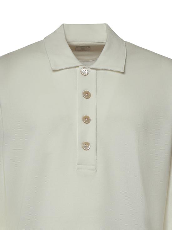 26SS 일레븐티 폴로 티셔츠 M75POLM06TES0M120 01 IVORY - ELEVENTY