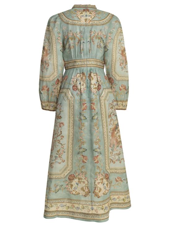 26FW 짐머만 롱 원피스 3501DSS264BTPF Light blue - ZIMMERMANN