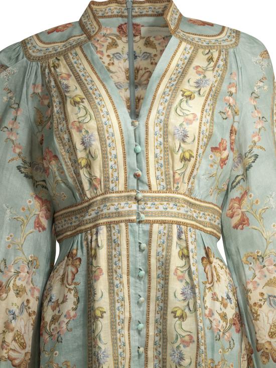 26FW 짐머만 롱 원피스 3501DSS264BTPF Light blue - ZIMMERMANN