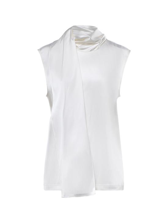 26SS 보테가베네타 민소매 티셔츠 871259 V6KR09000 WHITE