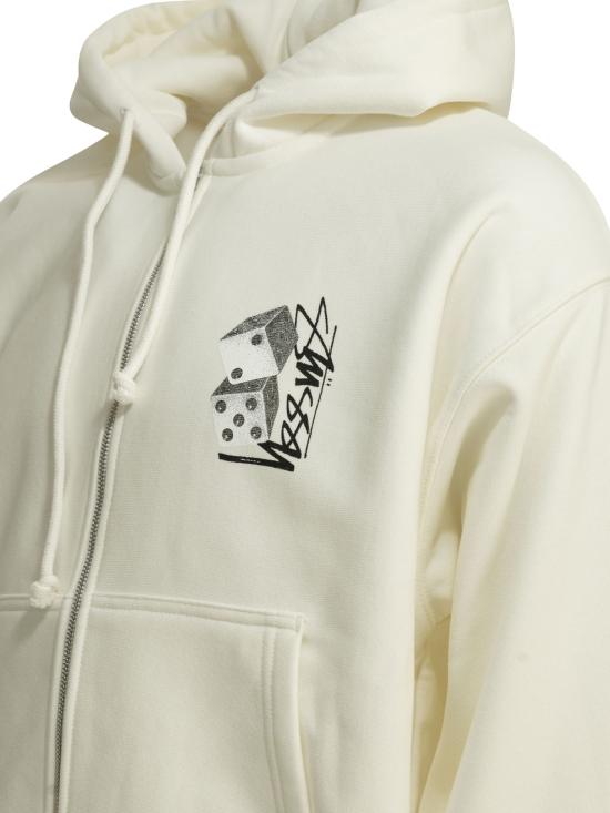 26FW 스투시 후드 티셔츠 19751871230 White - STUSSY