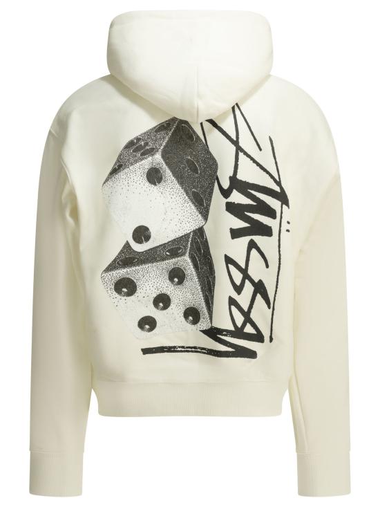 26FW 스투시 후드 티셔츠 19751871230 White - STUSSY
