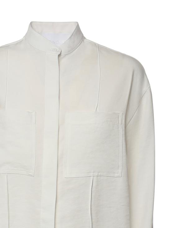 26SS 돈답 셔츠 DC493 IF0049DXXX001 MILK - DONDUP