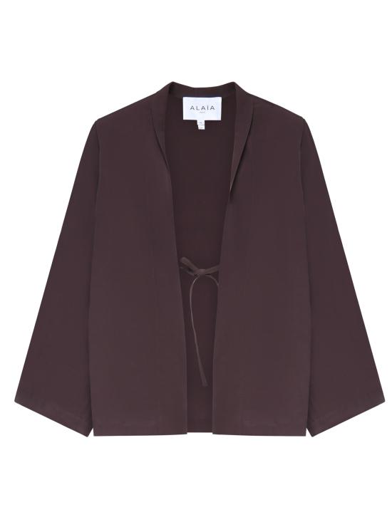 26SS 알라이아 수트 자켓 AA9V1285W144C 413 AUBERGINE