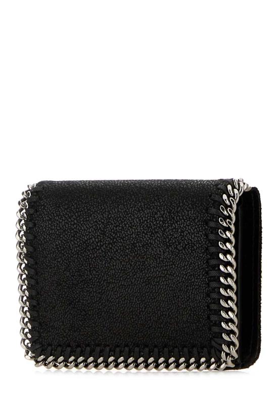 26FW 스텔라 맥카트니 지갑 7P0085W9132 1000 Black - STELLA MCCARTNEY