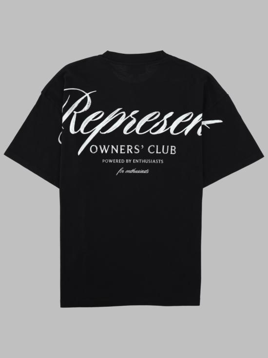 26FW 리프레젠트 반팔 티셔츠 OCM41201 001 BLACK - REPRESENT