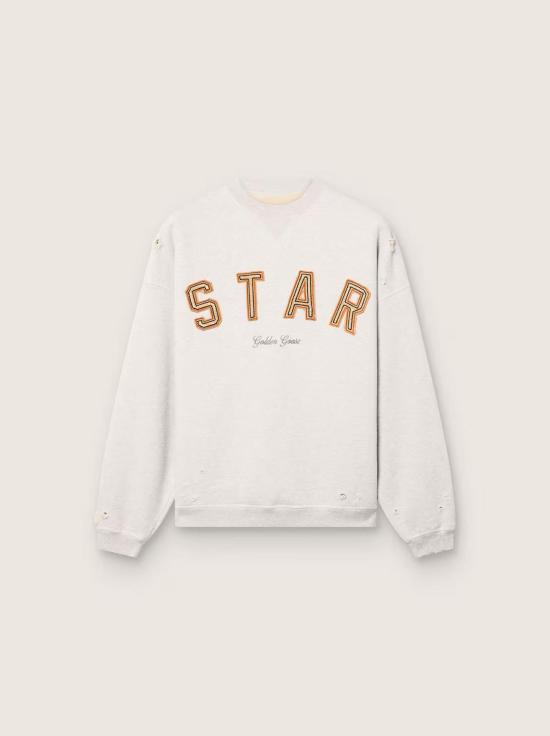 26SS 골든구스 긴팔 티셔츠 GUP02711P002412 60665 VINTAGE GRAY MELANGE