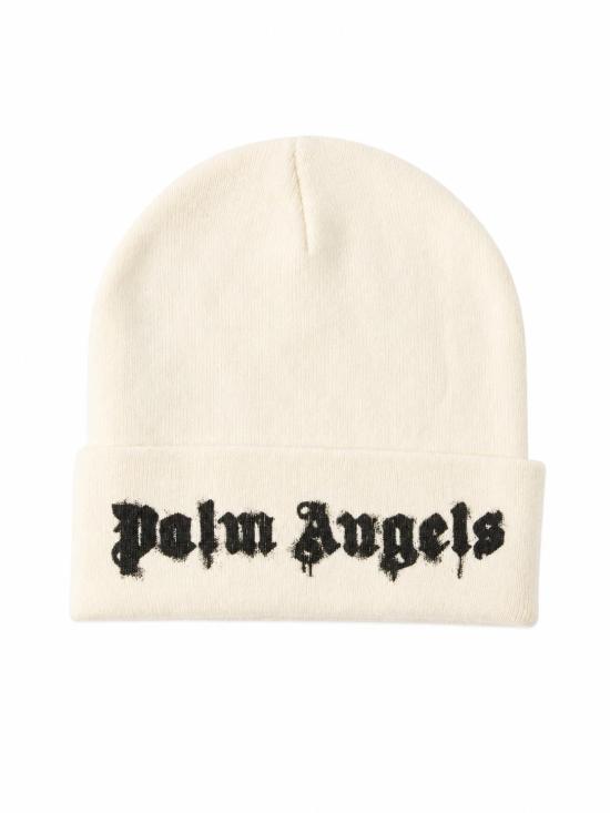 26FW 팜앤젤스 비니 PMLC022S26KNI002 0310 OFF WHITE BLACK