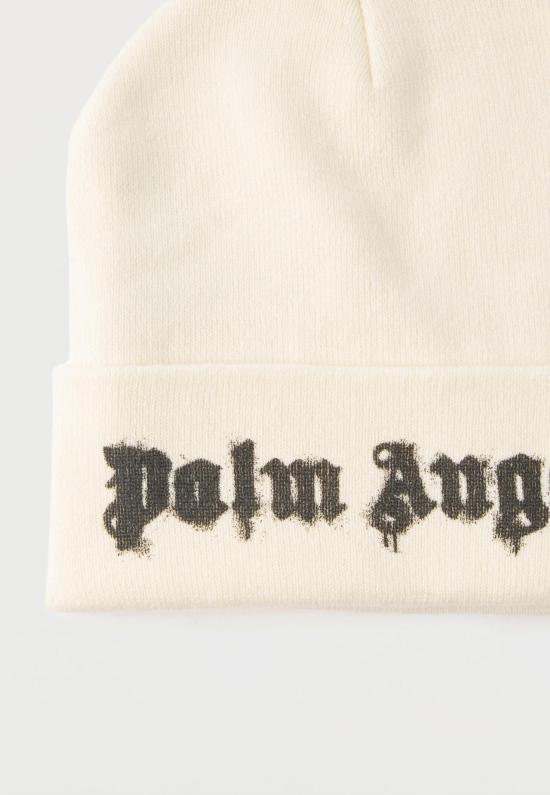 26SS 팜앤젤스 비니 PMLC022S26KNI002 0310 OFF WHITE BLACK - PALM ANGELS
