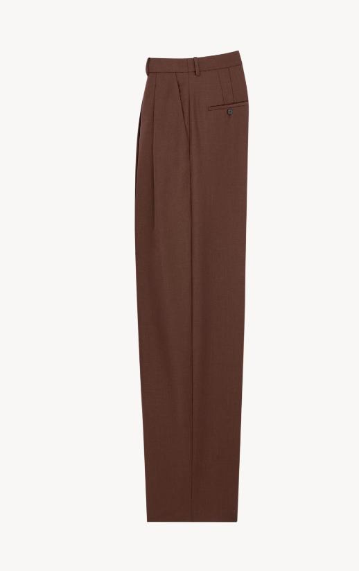26SS 생로랑 스트레이트 팬츠 854457Y1N02 2019 CHOCOLAT - SAINT LAURENT
